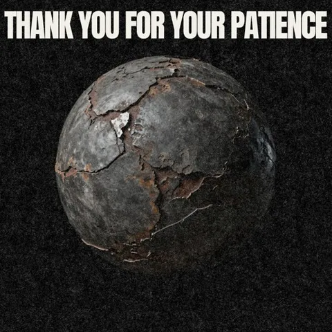 THANK YOU FOR YOUR PATIENCE cover